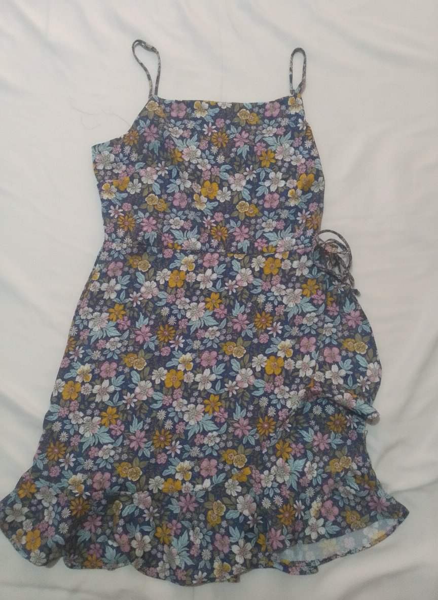 Robe fleuree 