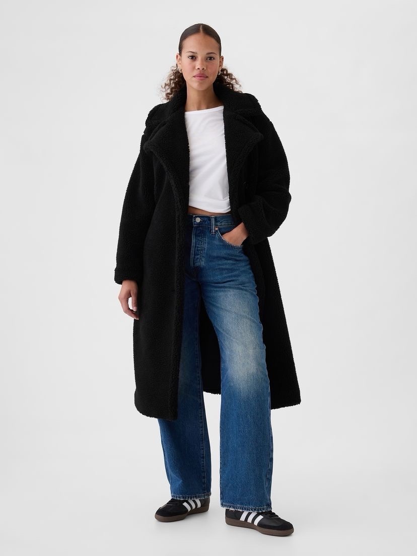 Teddy coat oversized