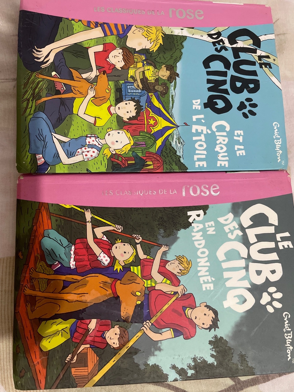 Le club des cinq et le cirque de l'etoile (6) & en randonnee (7)