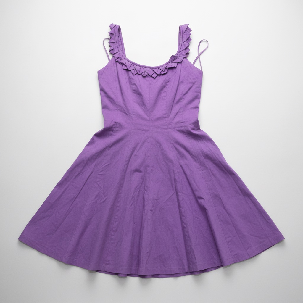 Robe violet