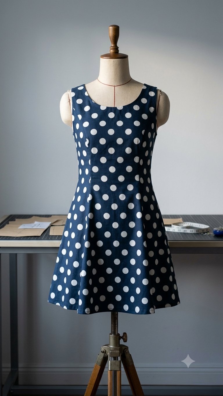 A blue dress une robe bleu 