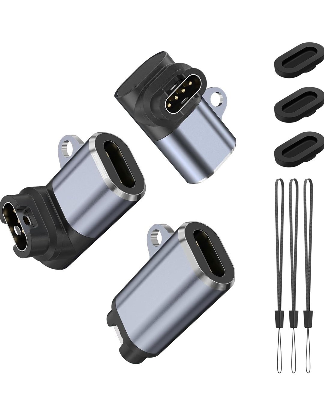 Adaptateur de Charge Rapide Premium pour Montres Garmin + Bouchon Anti-poussière OFFERT