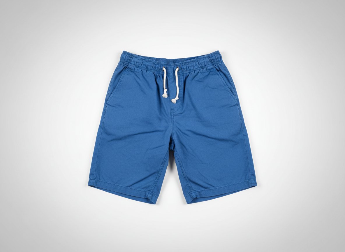 Short bleu ciel