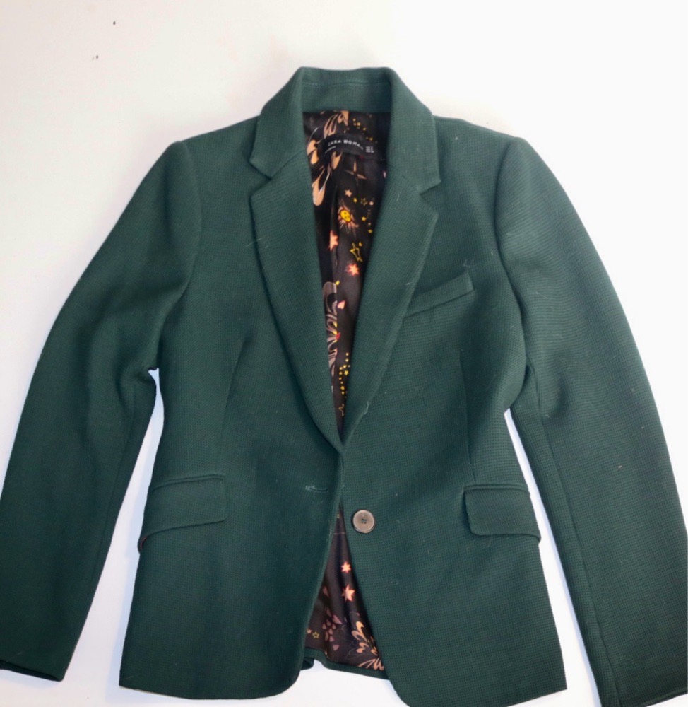 Blazer vert Zara