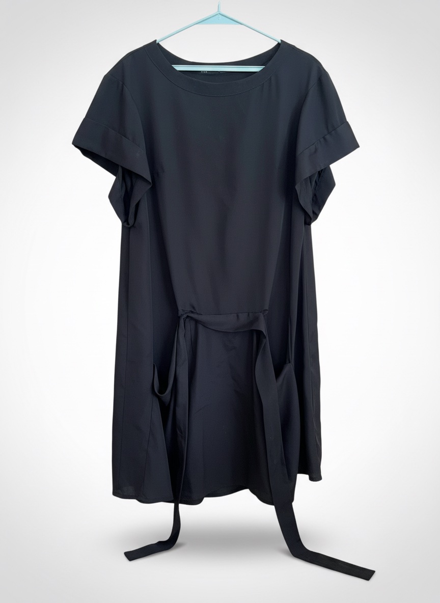 Une robe noir de chez zara