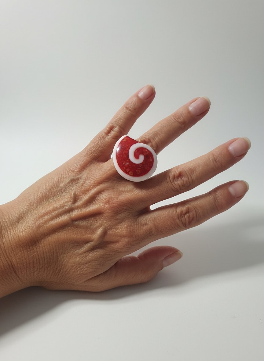 Bague en coquillage
