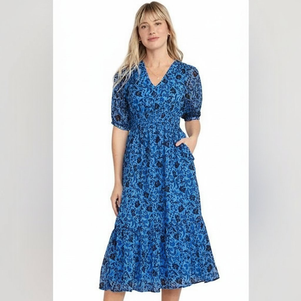 Robe bleue