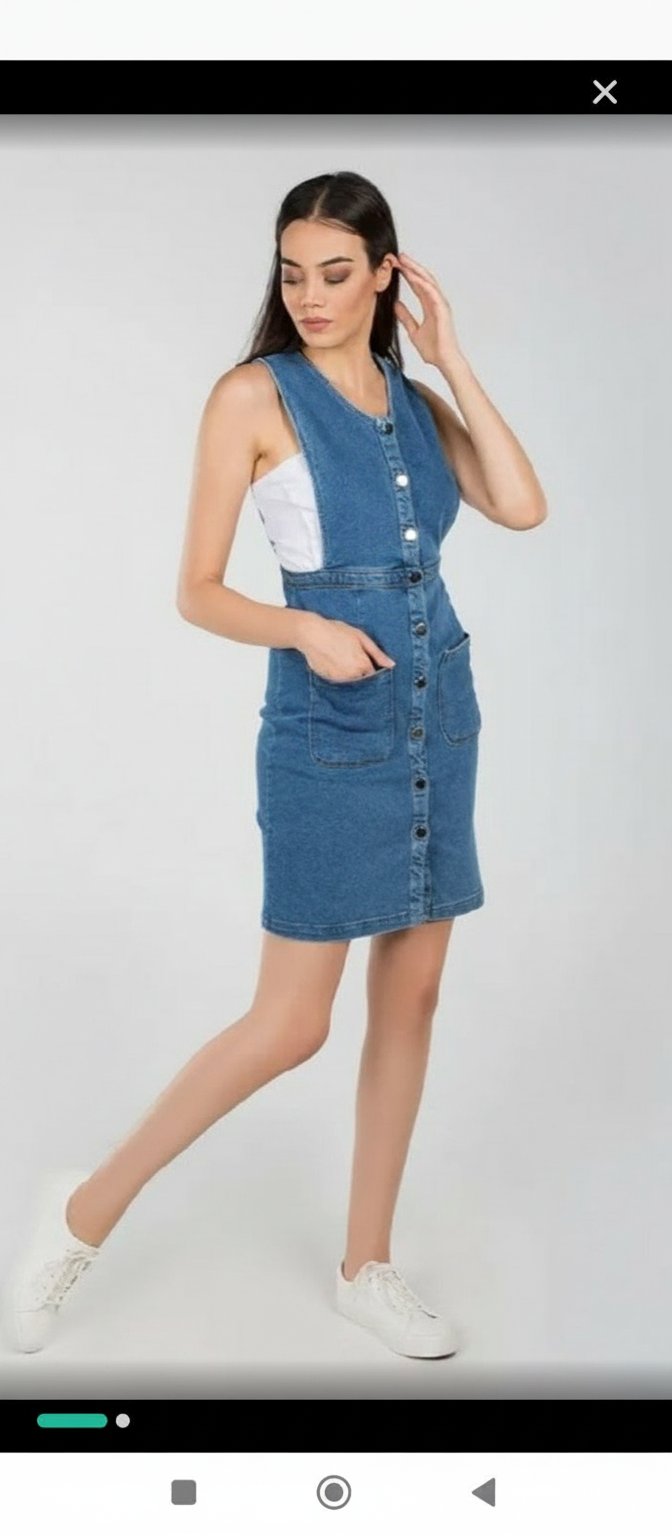 Robe en jean 