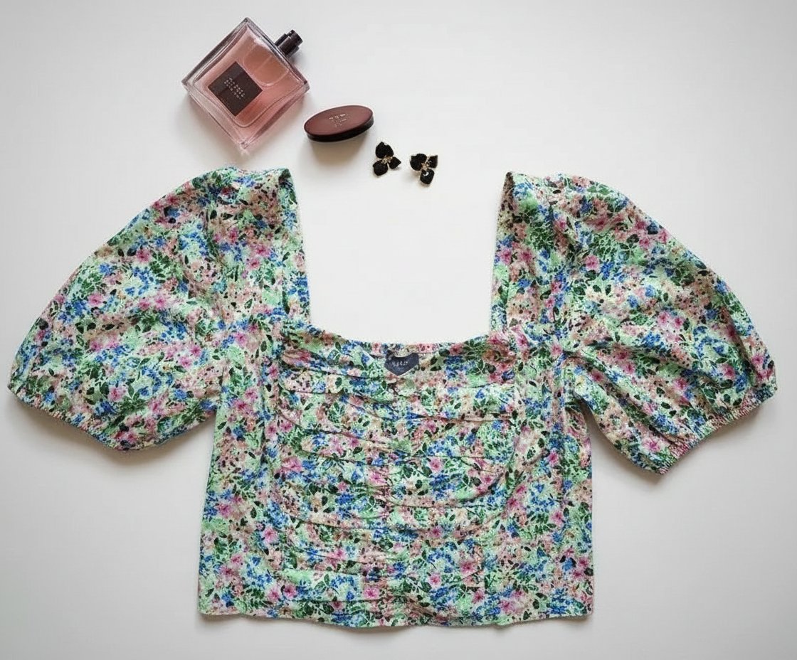 Crop top coloré 