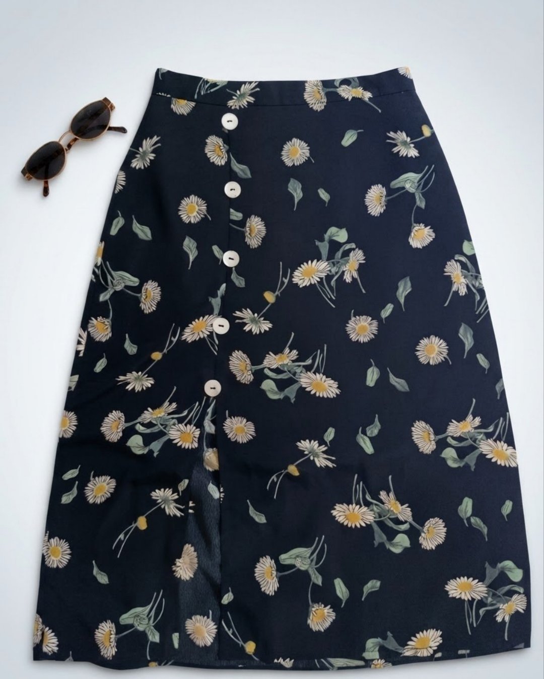 Jupe fleurie très chic taille 36