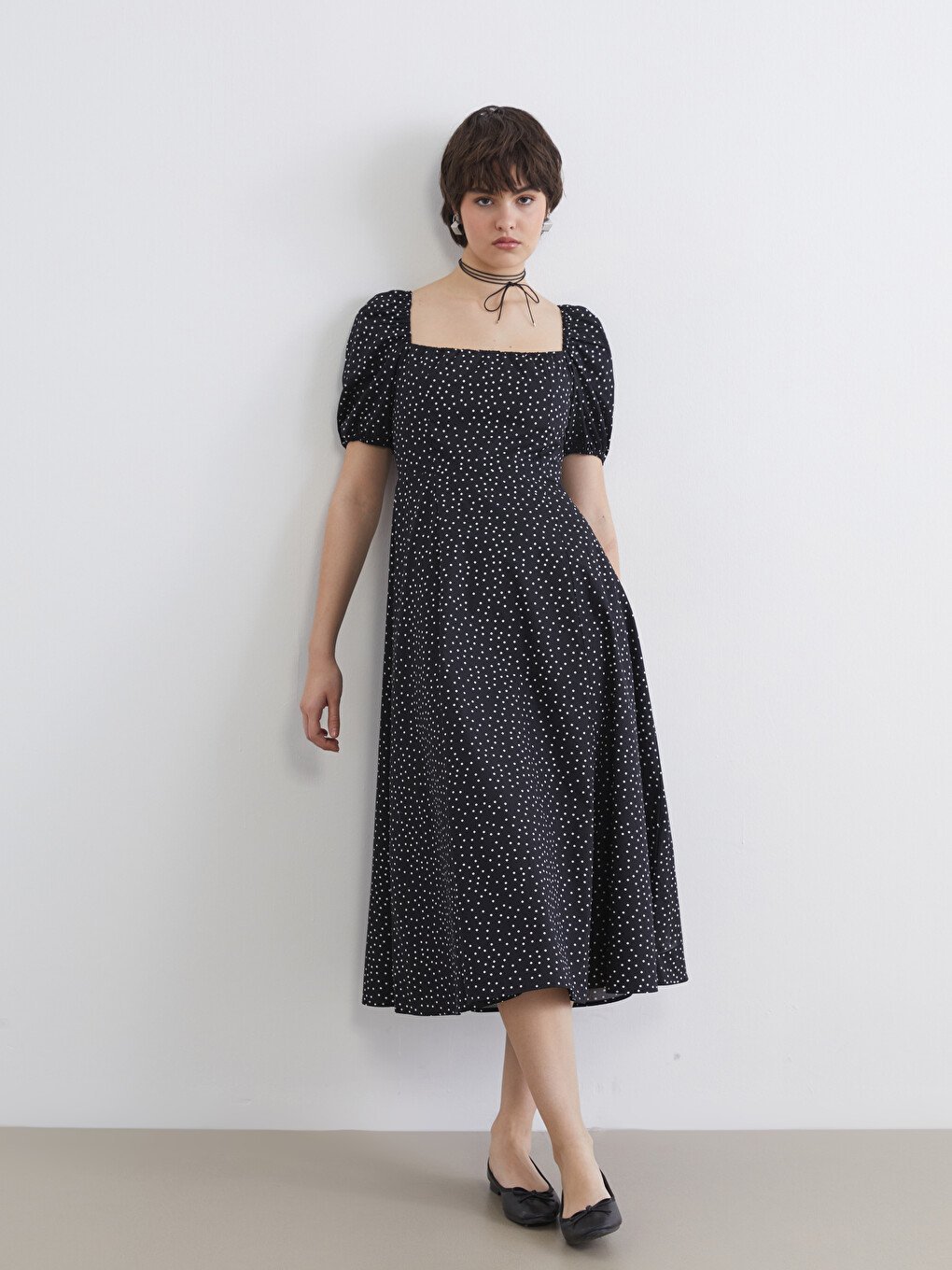 Robe polka dots lc waikiki