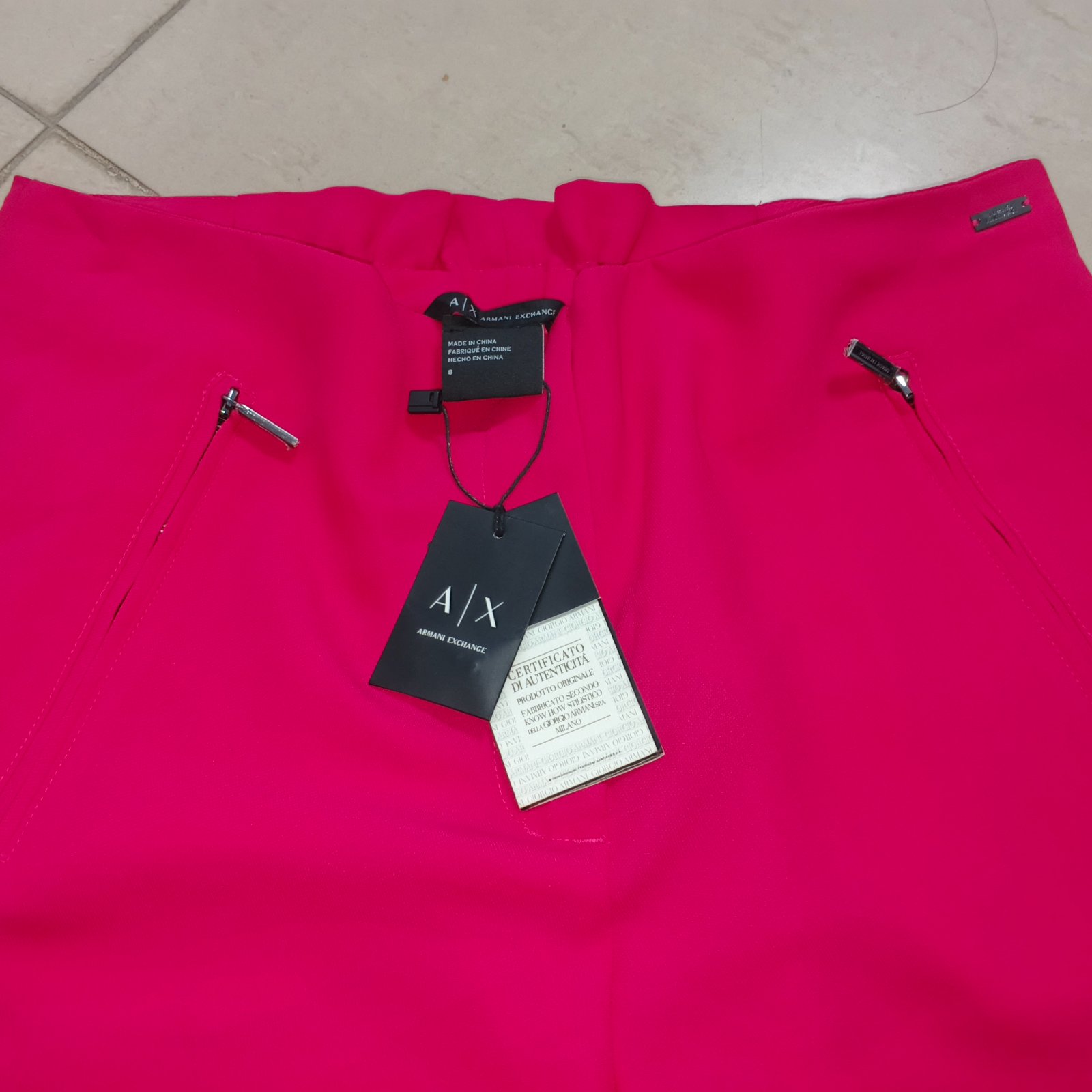Pantalon Armani rose fushia 
