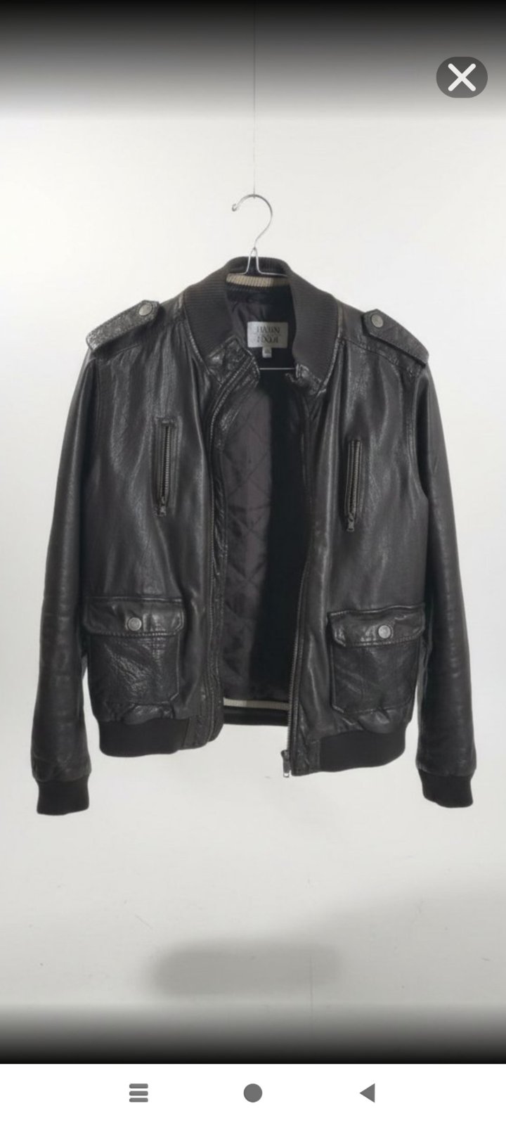  Armani junior en cuir de buffle 