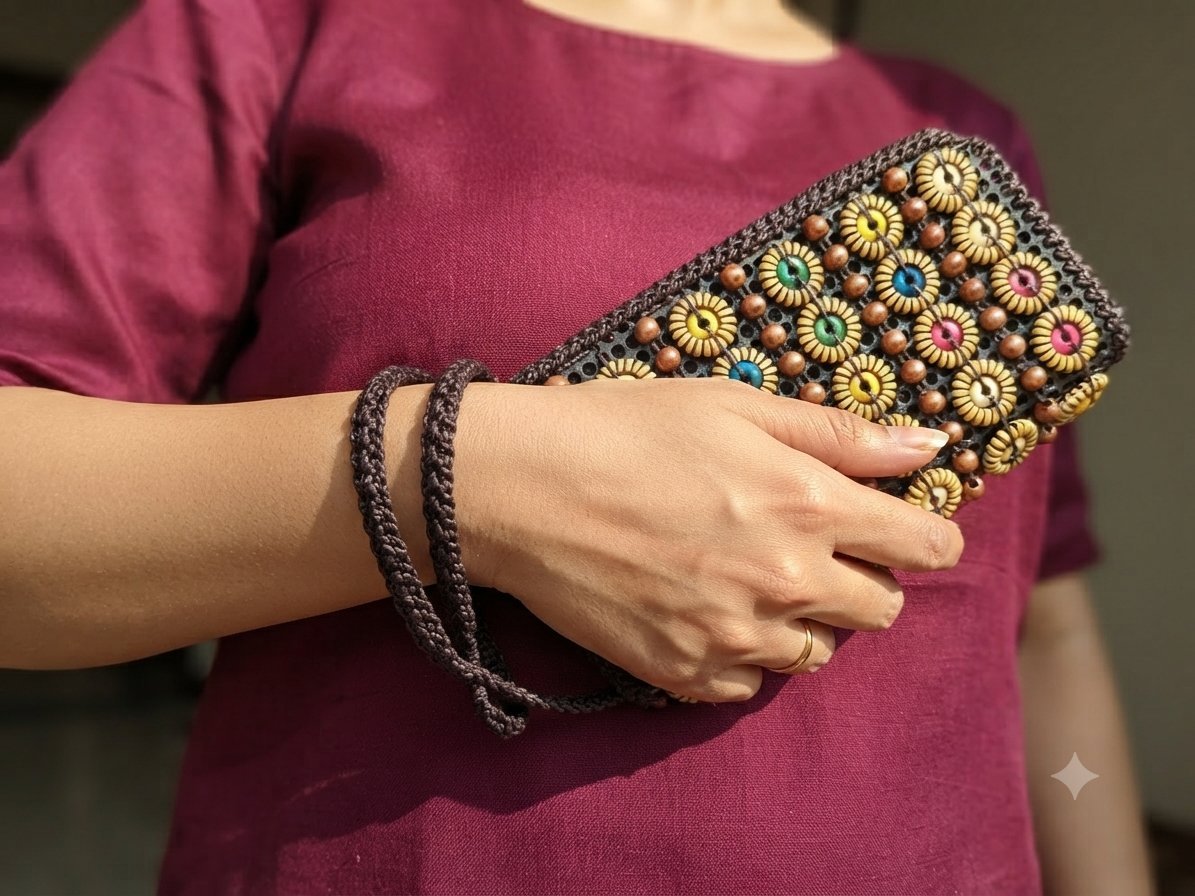 Pochette artisanale 