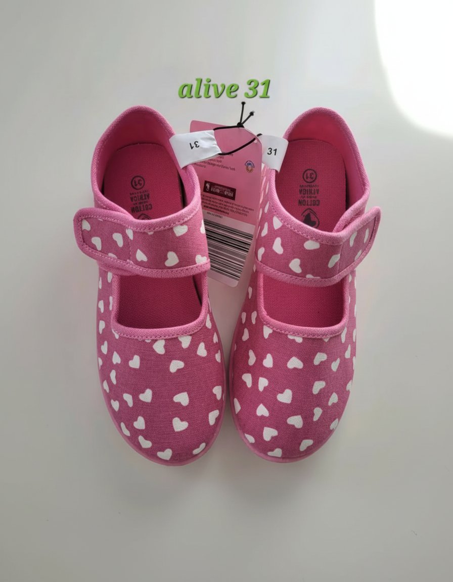 Chaussures fille coton 