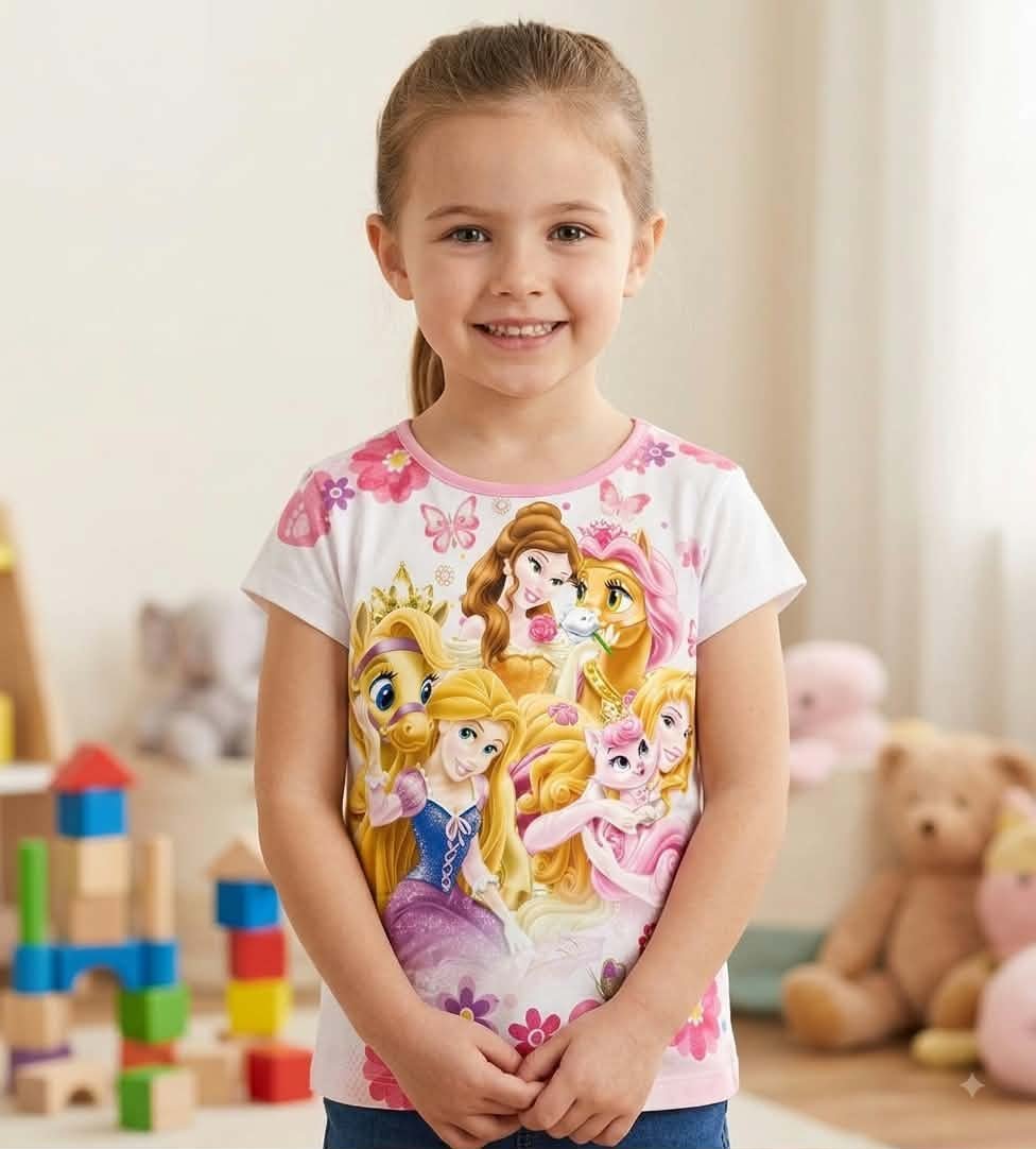 Joli t_shirt fillette 5 ans 