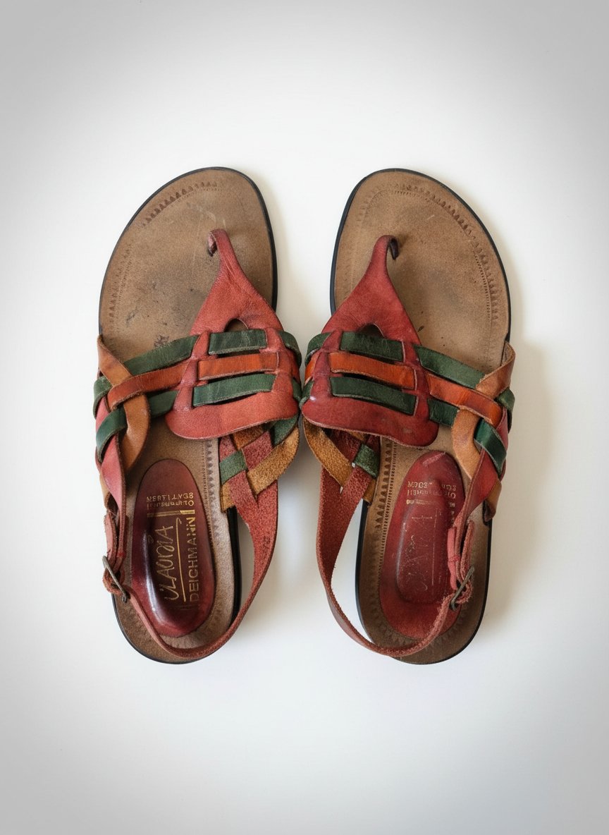 Sandales vrai cuir 