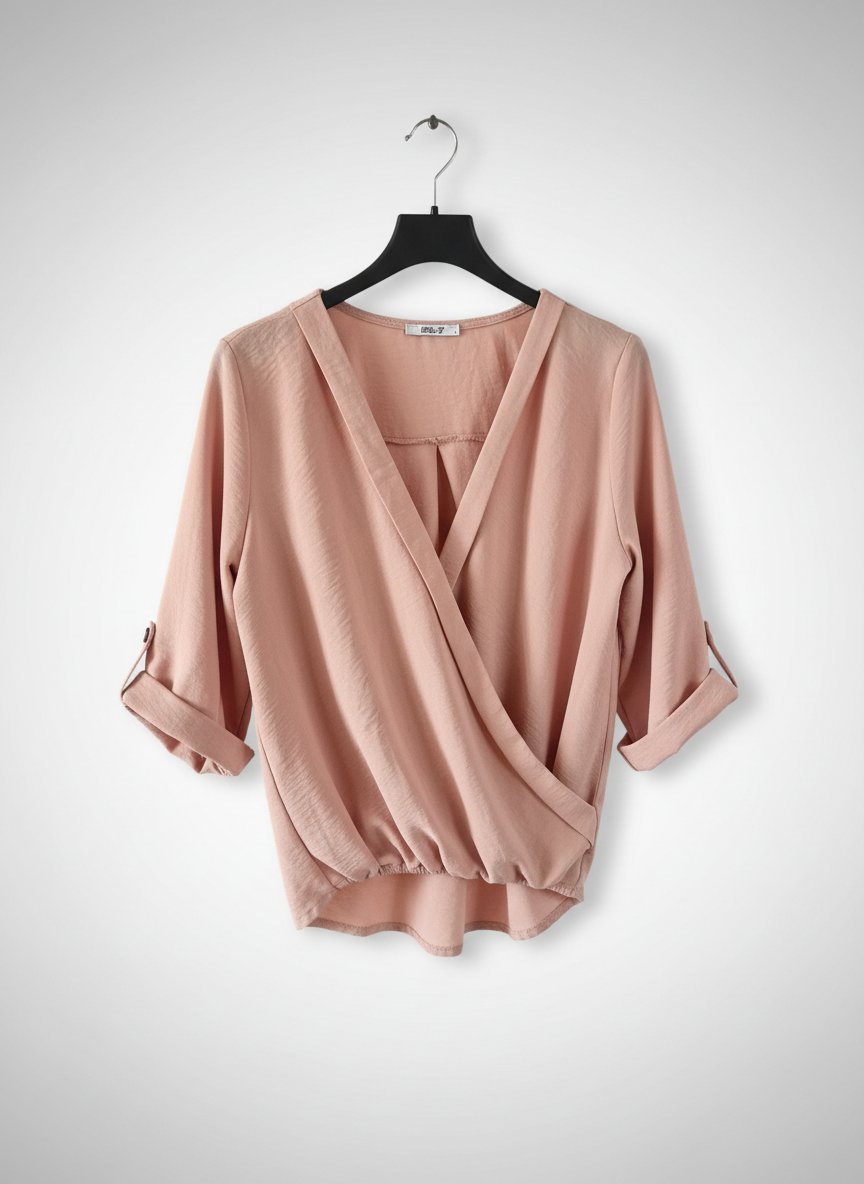 Blouse rose très élégante 