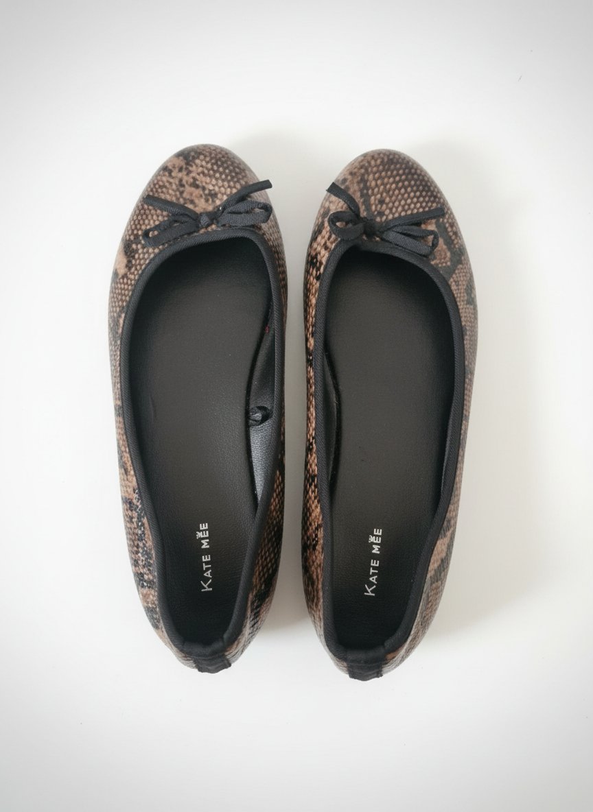 Ballerines serpent pointure 39 made in Italy