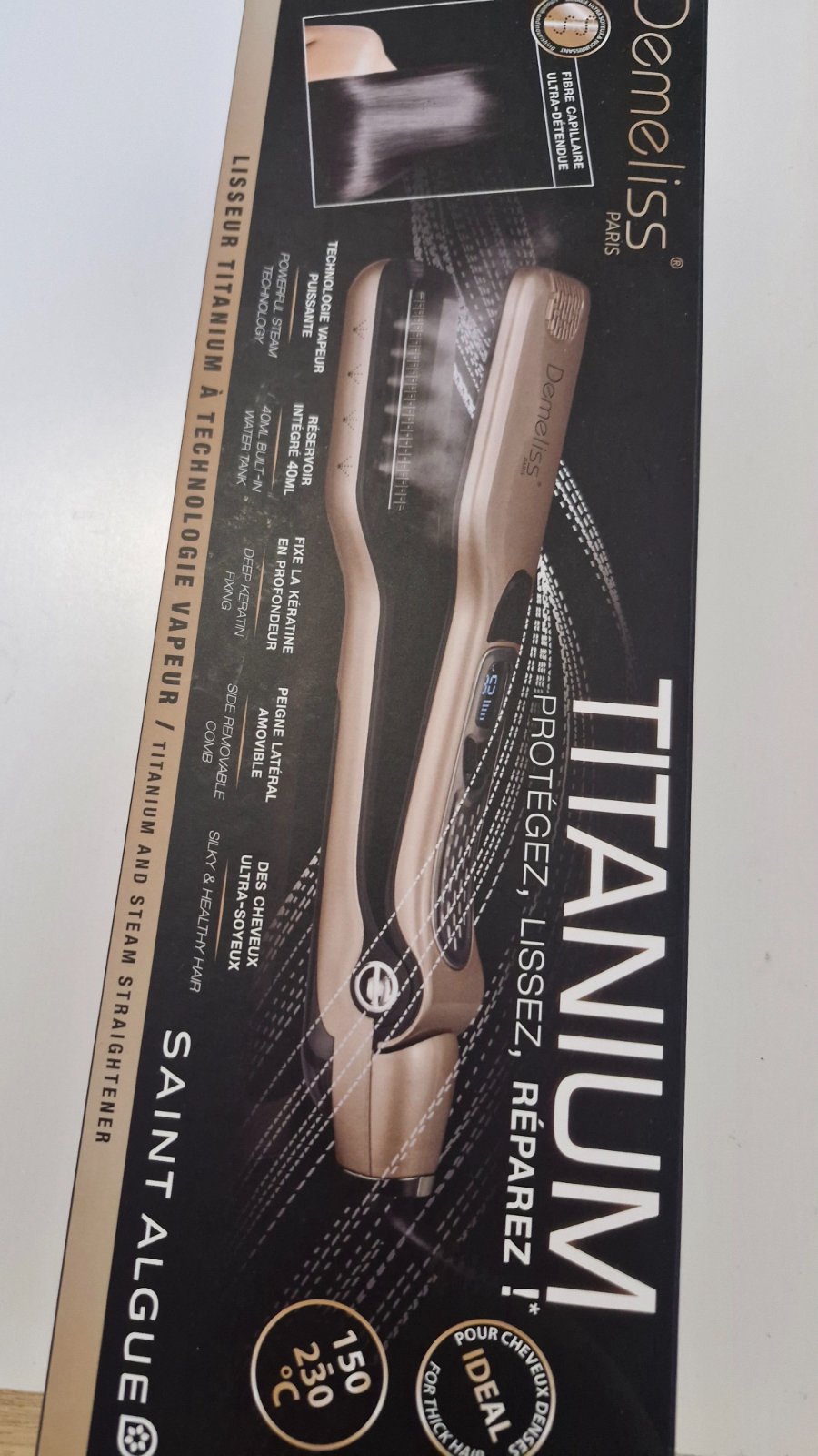 Lisseur titanium 