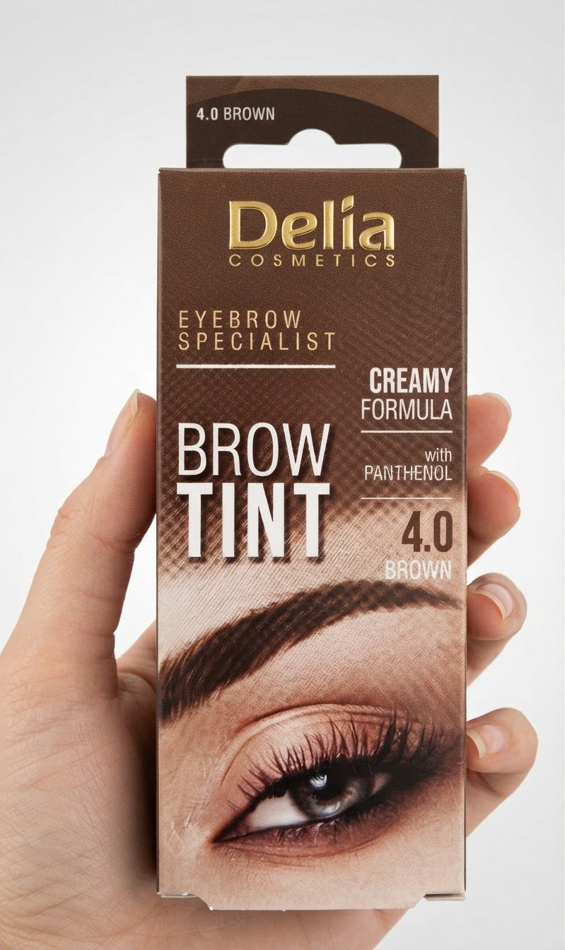 Teinture de sourcils délia 