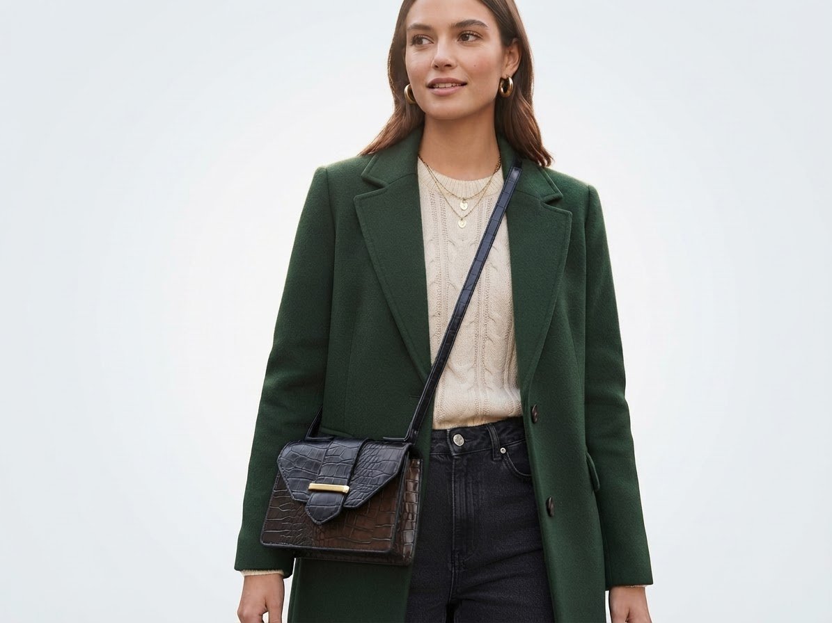 Sac bandoulière noir