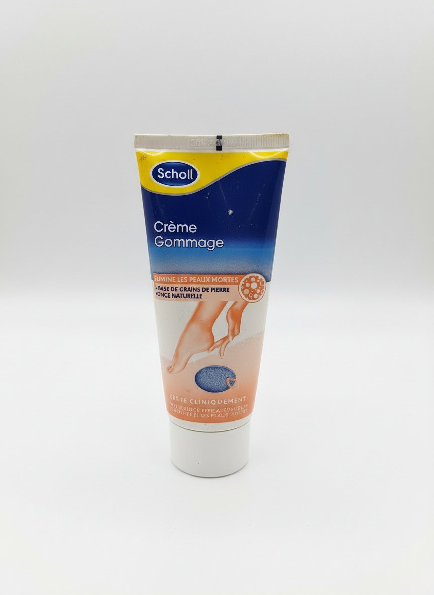 Crème gommage pieds