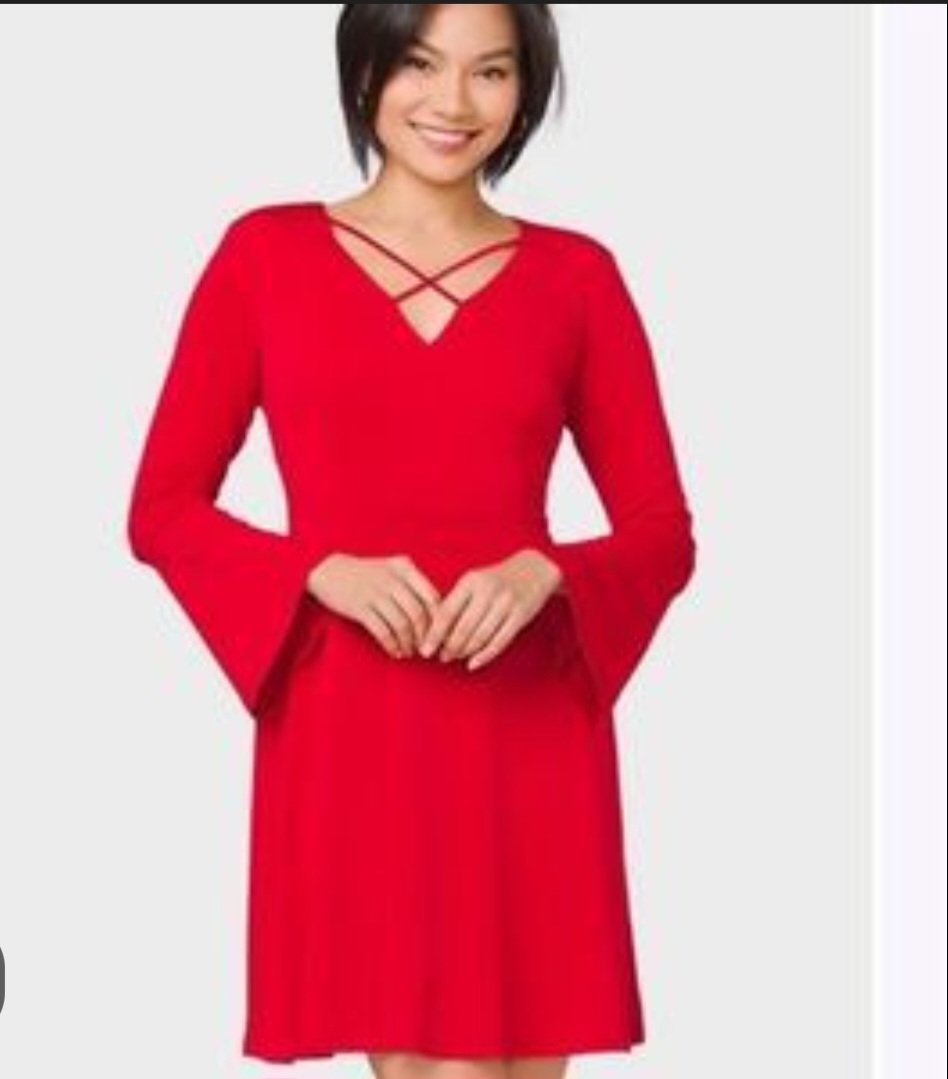 Jolie robe rouge 