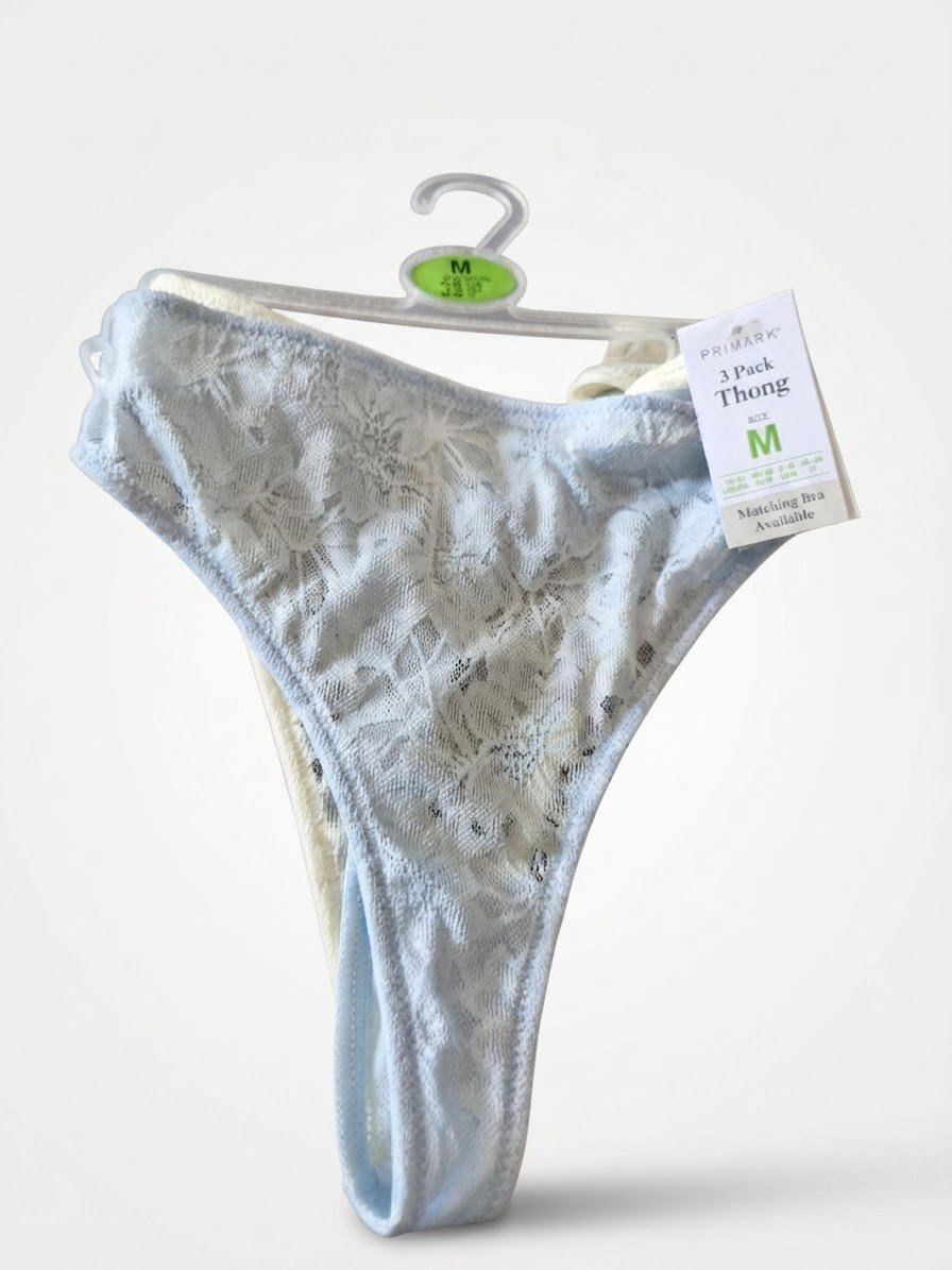 Lot 2 slips dentelles importés 