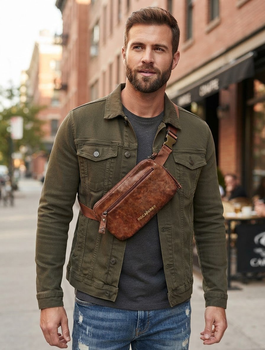 Sac banane homme 