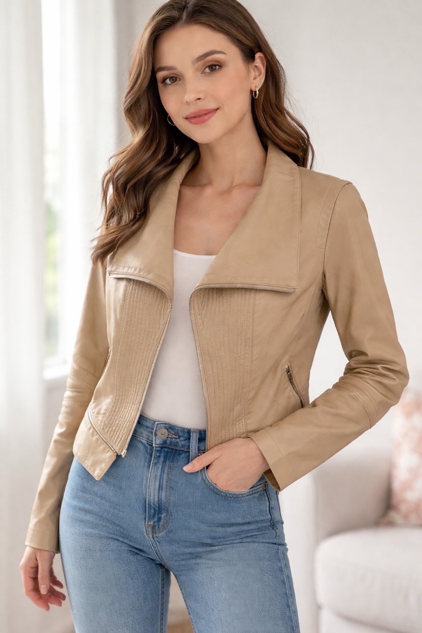 Veste beige 