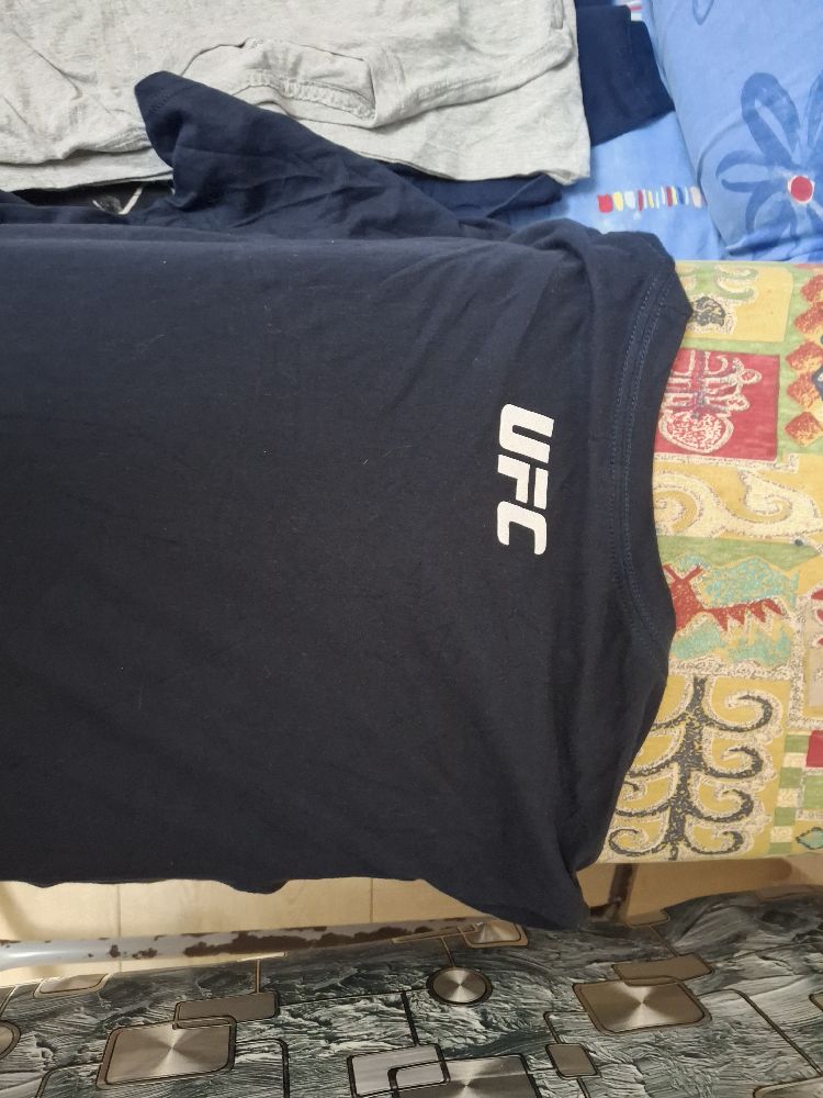 black MMA t-shirt