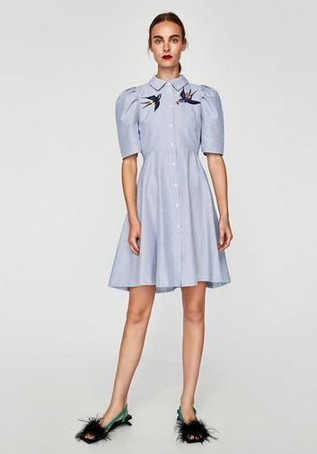 Robe zara avec poches