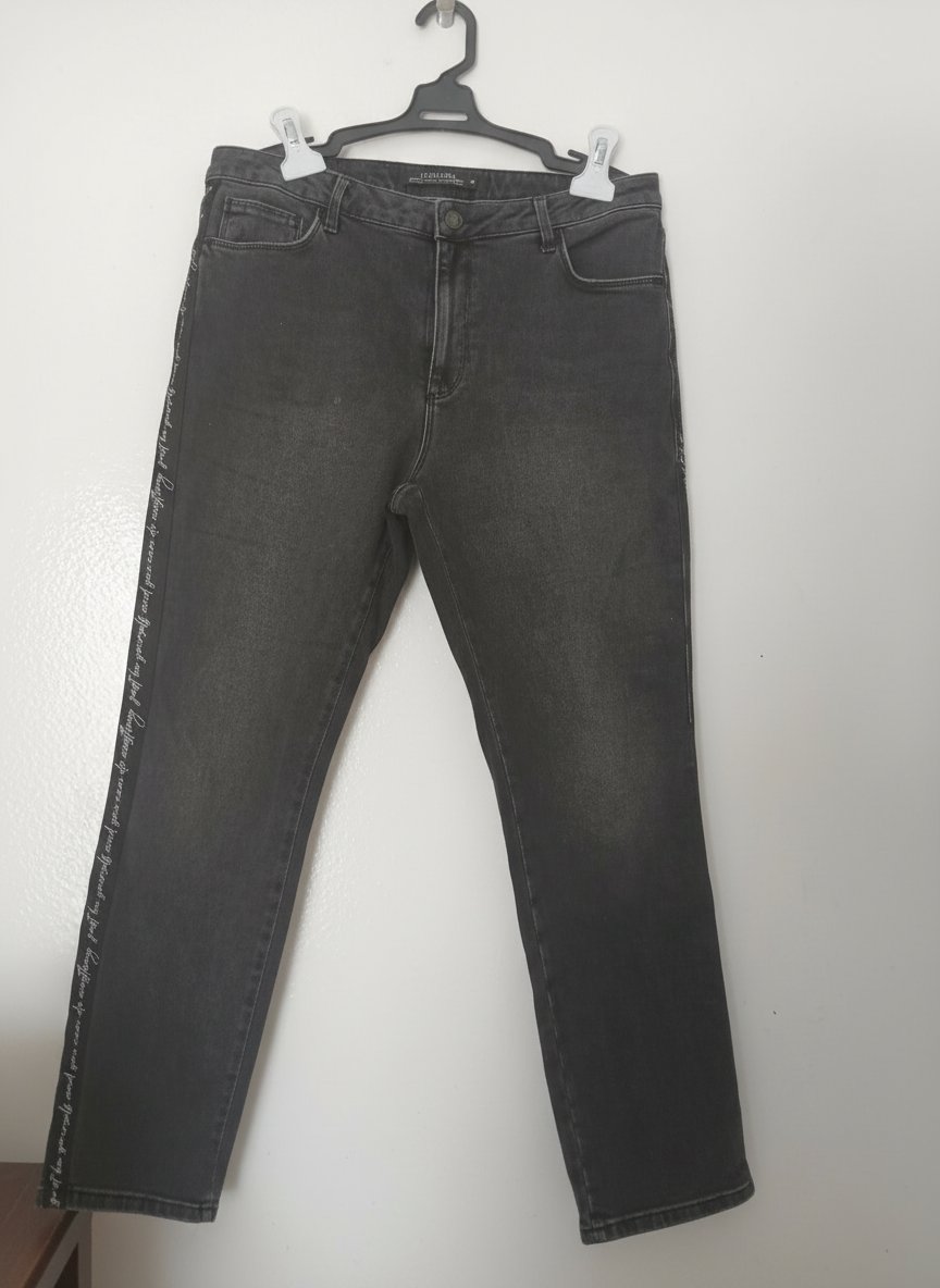 Pantalon djine noir taille 42