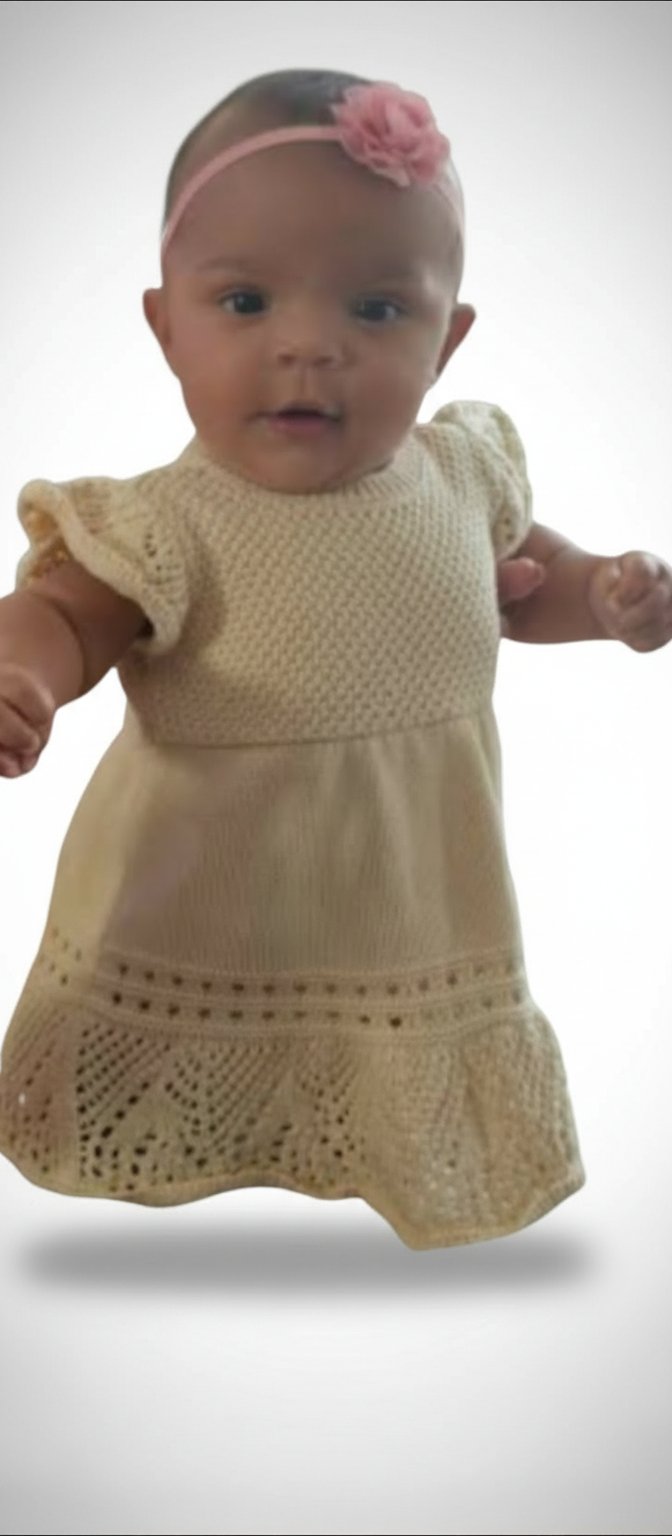 Robe crochet 9 mois