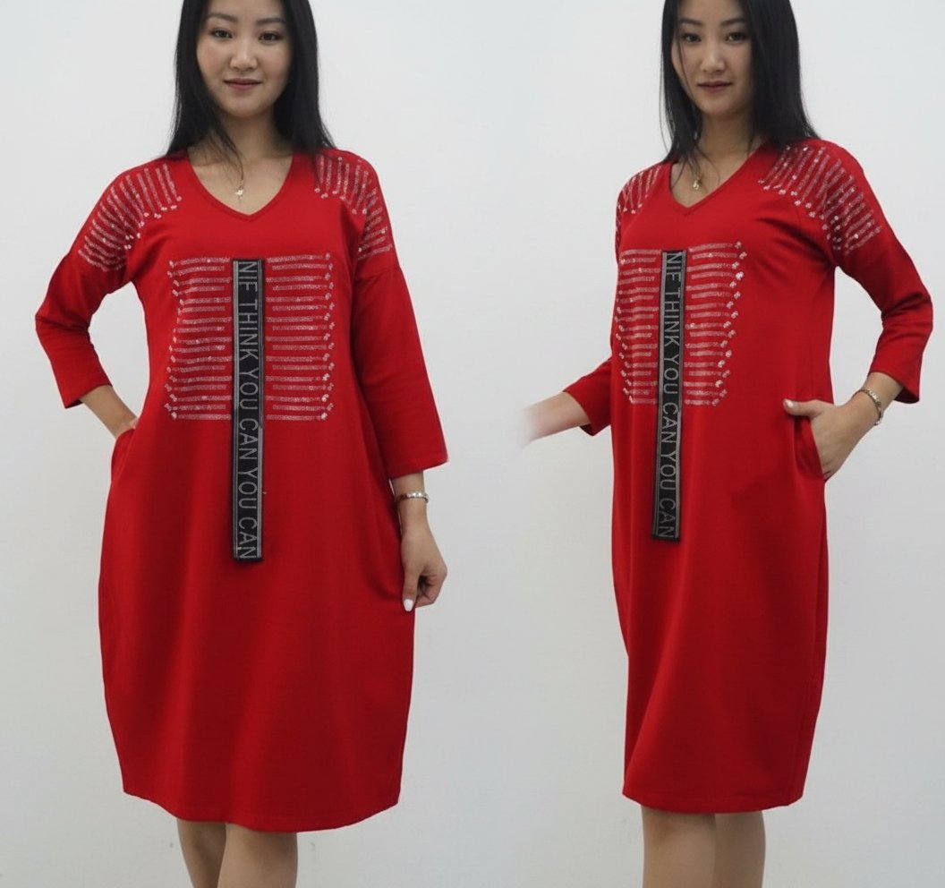 Robe rouge tlabes 44.46 