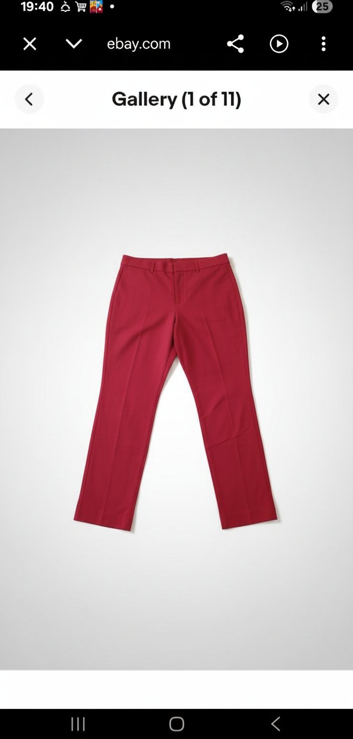 Pantalon rouge old navy taille 44
