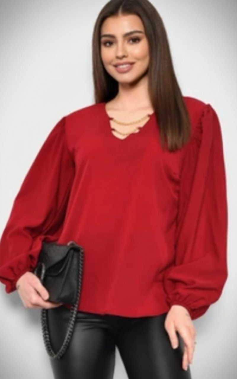 Chemise rouge taille 42.44 