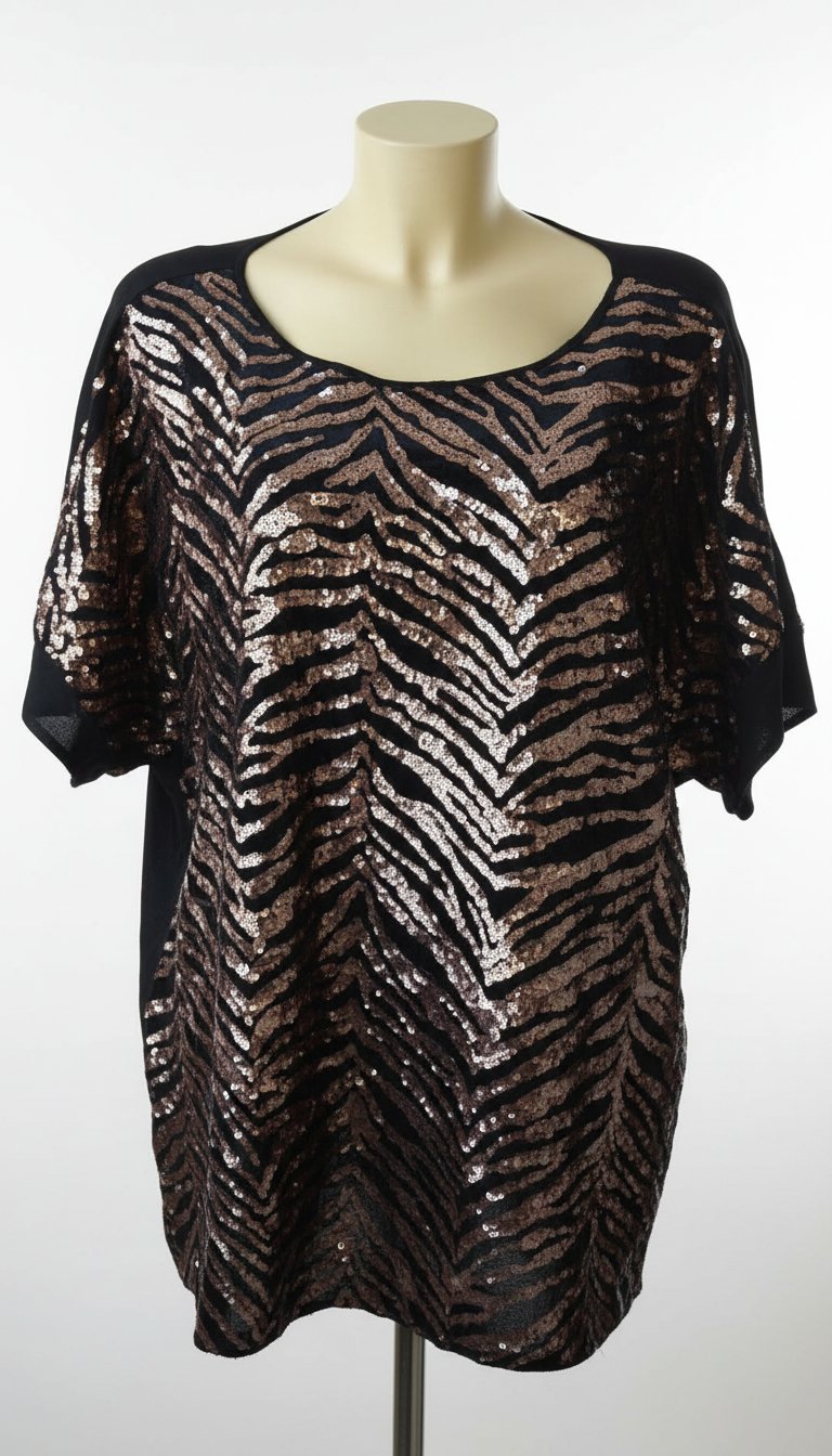 Pul soiré noir et doré rosé taille 46.48 
