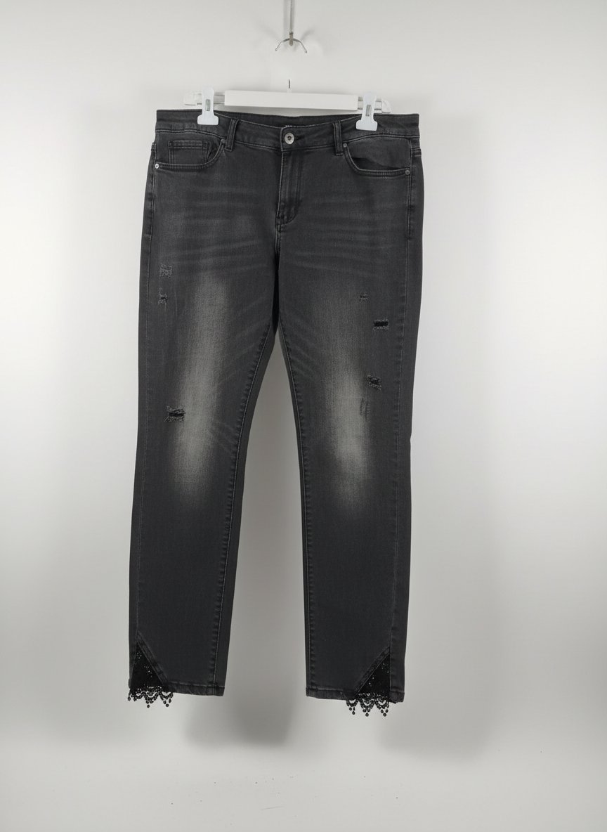 Pantalon djine noir grand taille 50.52