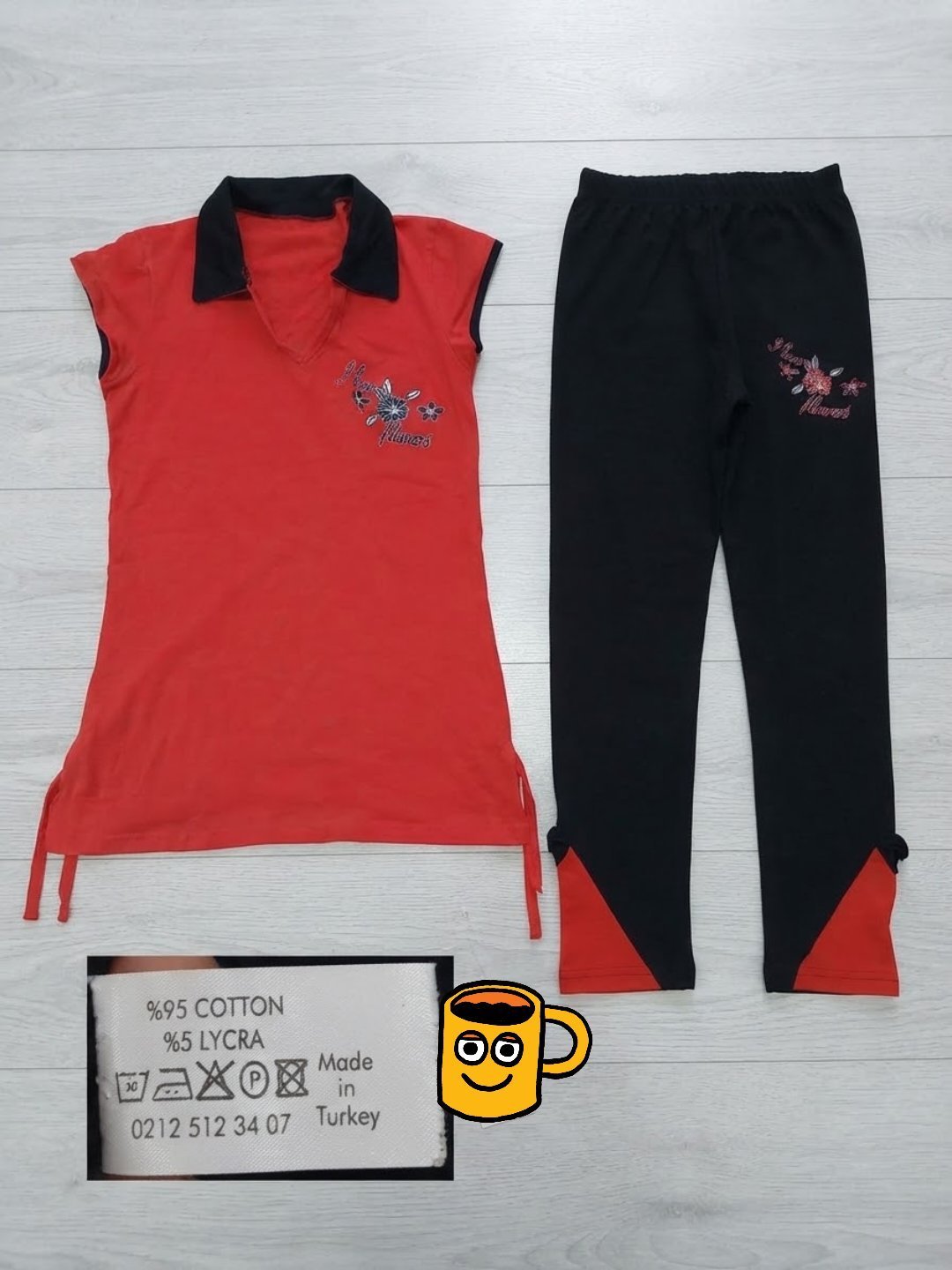 2 pieces en coutton taille 38.40