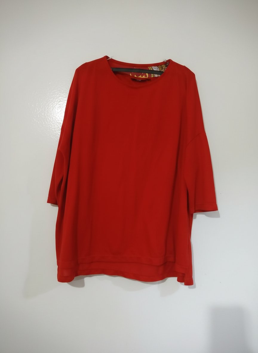 Pul rouge kiabi taille xl
