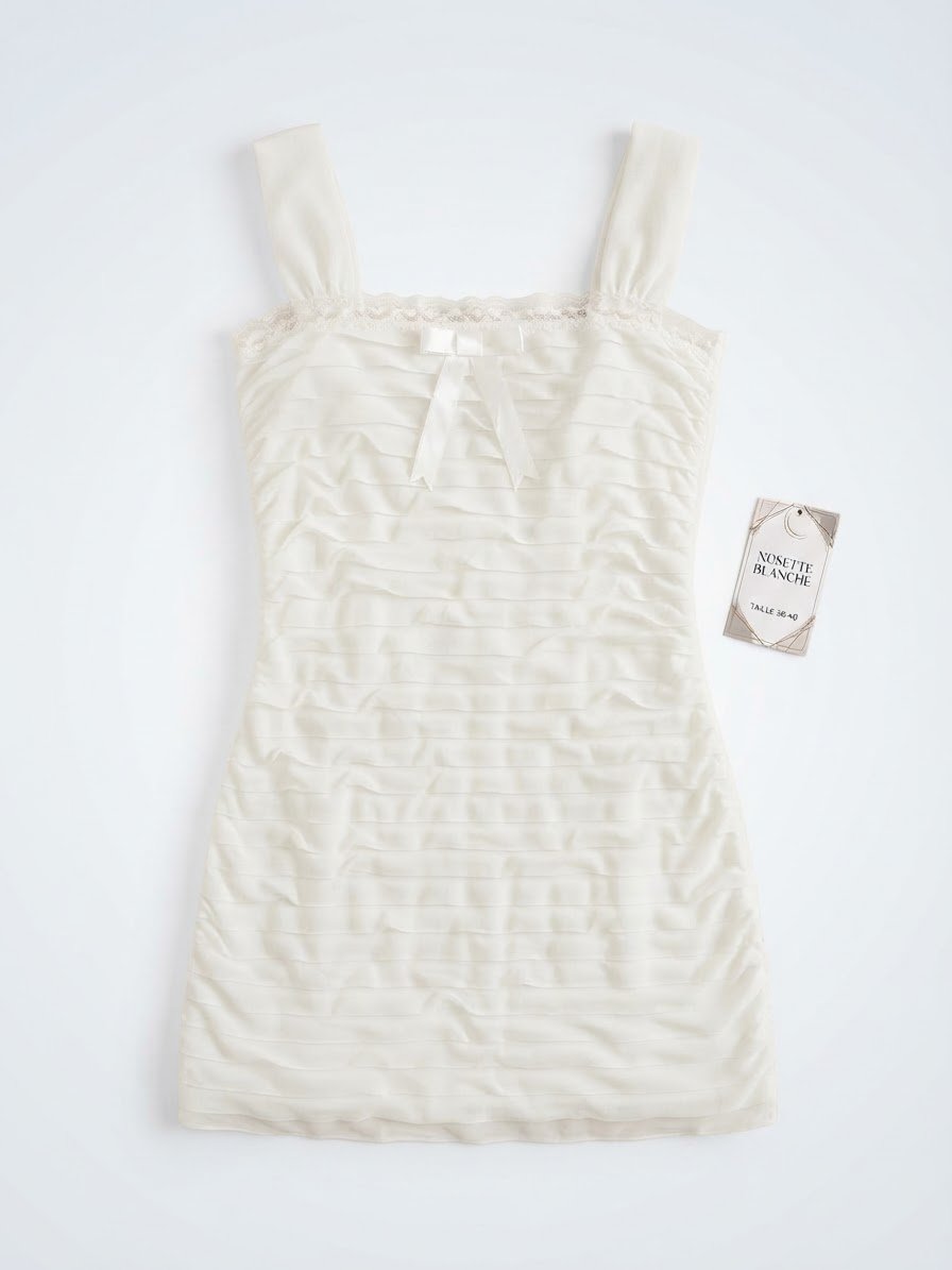 Nuisette blanche taille 38.40