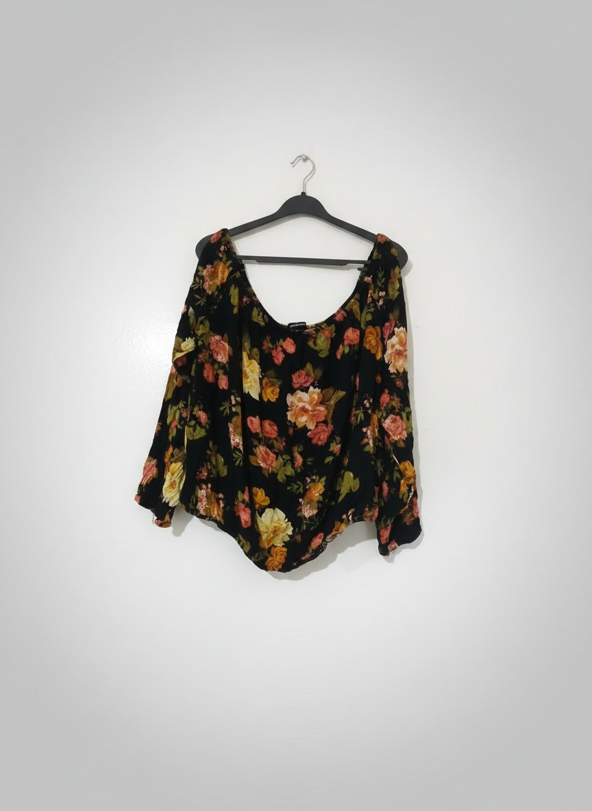 Liquette fleurie taille 3xl 