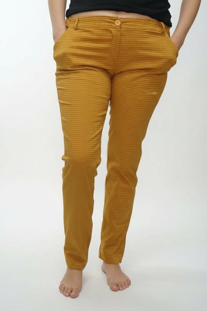 Pantalon sasio moutarde taille 42.44 