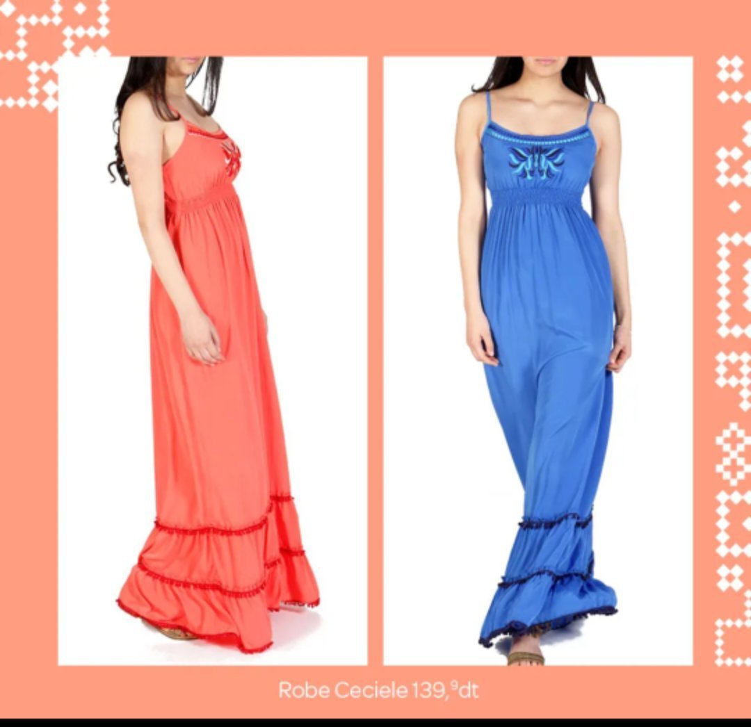 Robe maxi mabrouk  taille XL