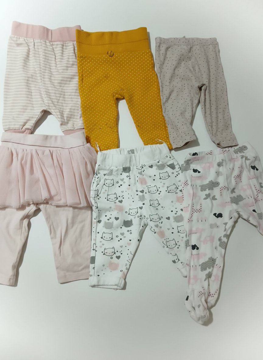 Lot 6 pantalons bébé  6 mois 