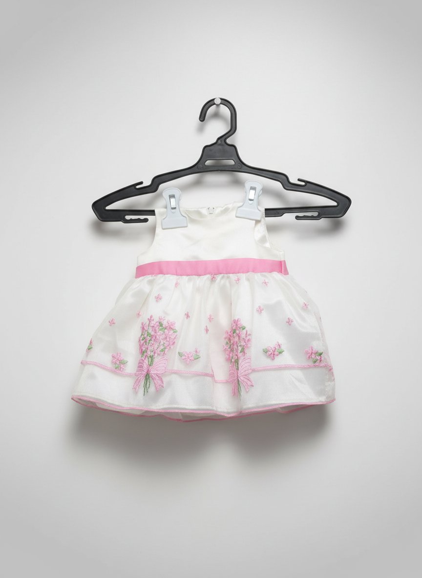 Robe satinée 6 mois