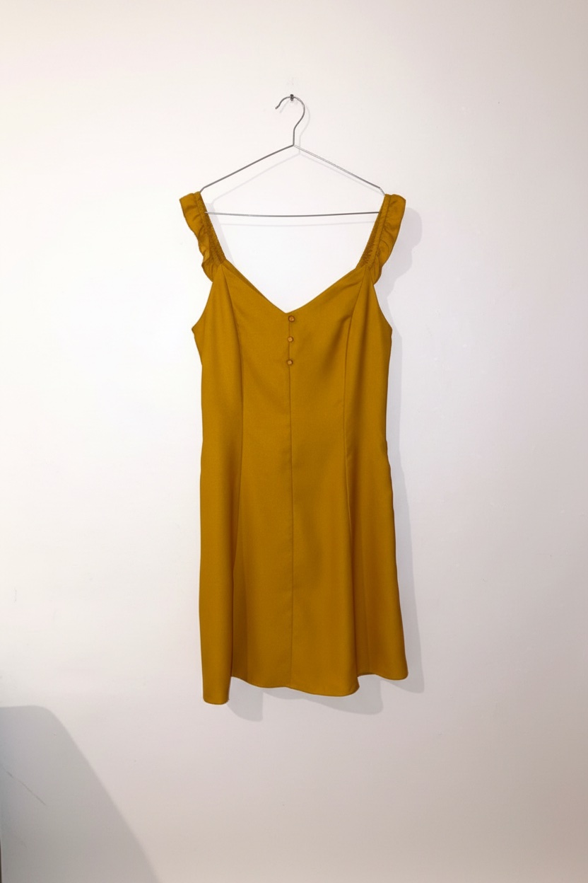 Robe NAF NAF couleur moutarde , taille 38