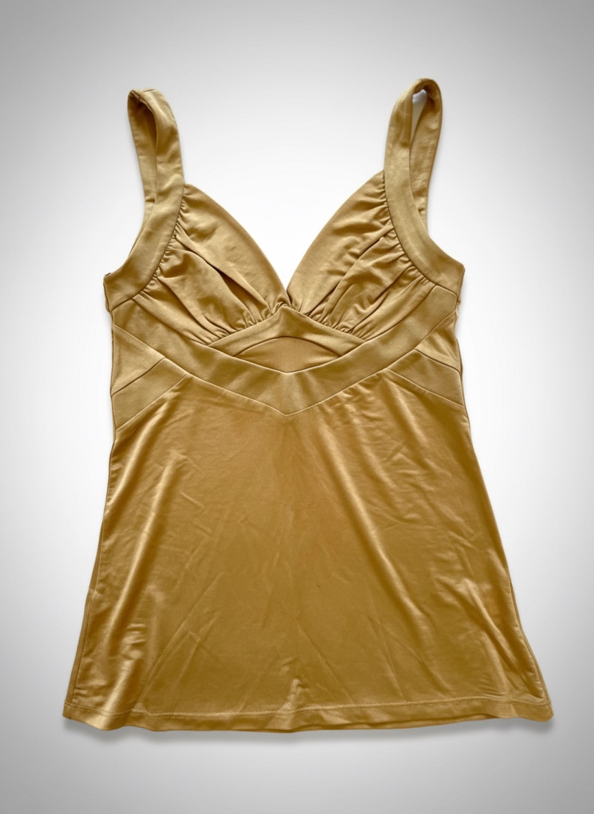 Haut tres chic Doré de la marque Zara Taille L